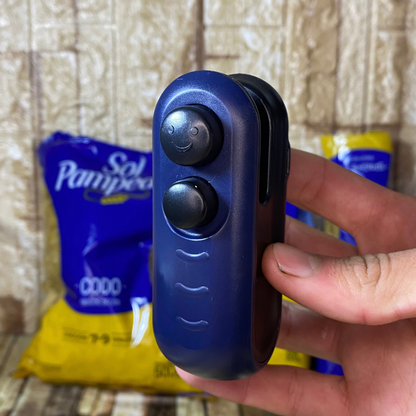 Sellador de bolsas portatil