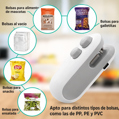 Sellador de bolsas portatil