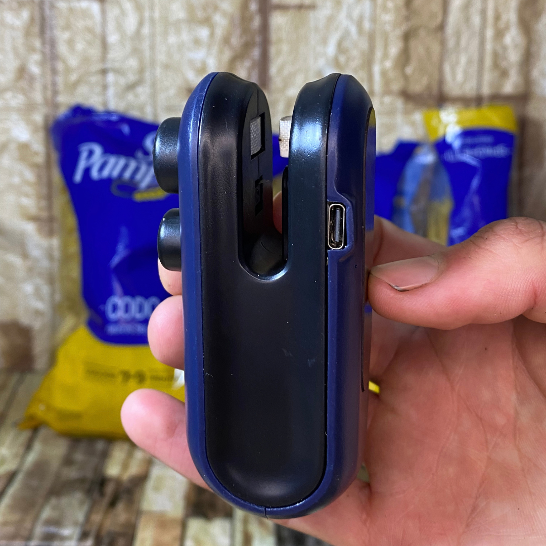 Sellador de bolsas portatil